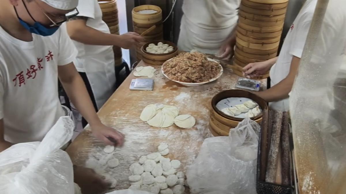 頂好紫琳蒸餃雖然一度受影響,但之後也有因應措施。(圖/TVBS)