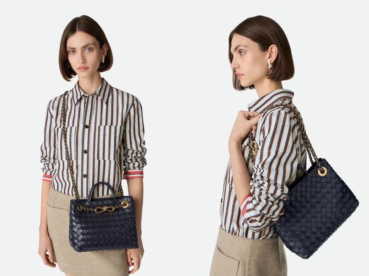 Bottega Veneta Andiamo Chain是當代極簡奢華的代表。（圖／翻攝自品牌官方）
