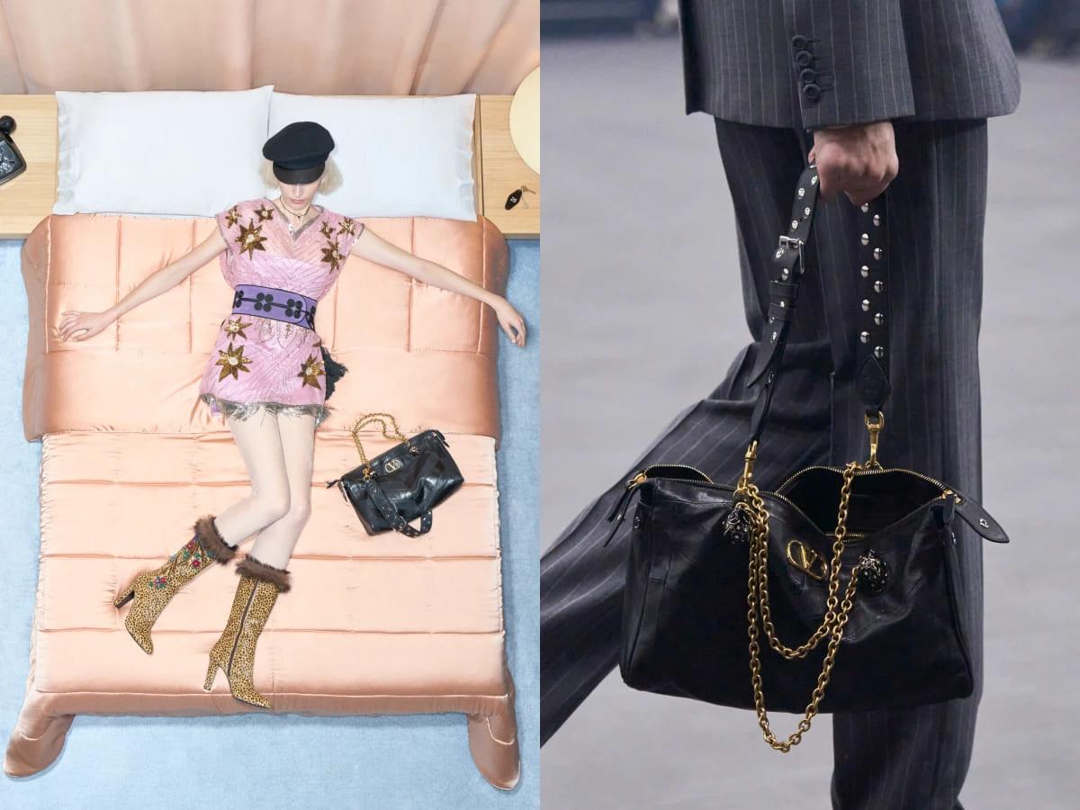Valentino Garavani Panthea包展現低調卻奢華的高級質感。（圖／翻攝自品牌官方）