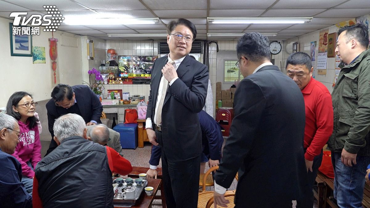 林右昌剛剛好哲學,被視為新北熱門人選。(圖/柯勝雄攝)