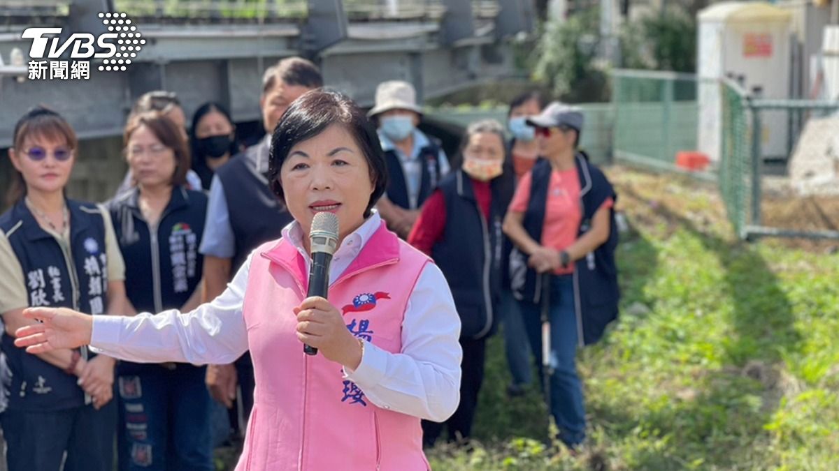 楊瓊瓔說自己總出現在你面前、辦事還不馬虎的人。（圖／柯勝雄攝）