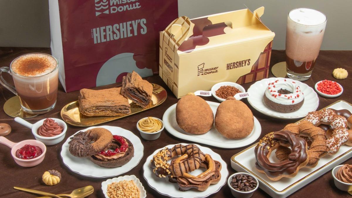 Mister Donut聯名Hershey’s　甜甜圈免費送優惠快看