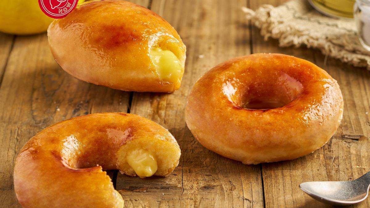 Krispy Kreme烤布蕾甜甜圈回歸。（圖／業者提供）
