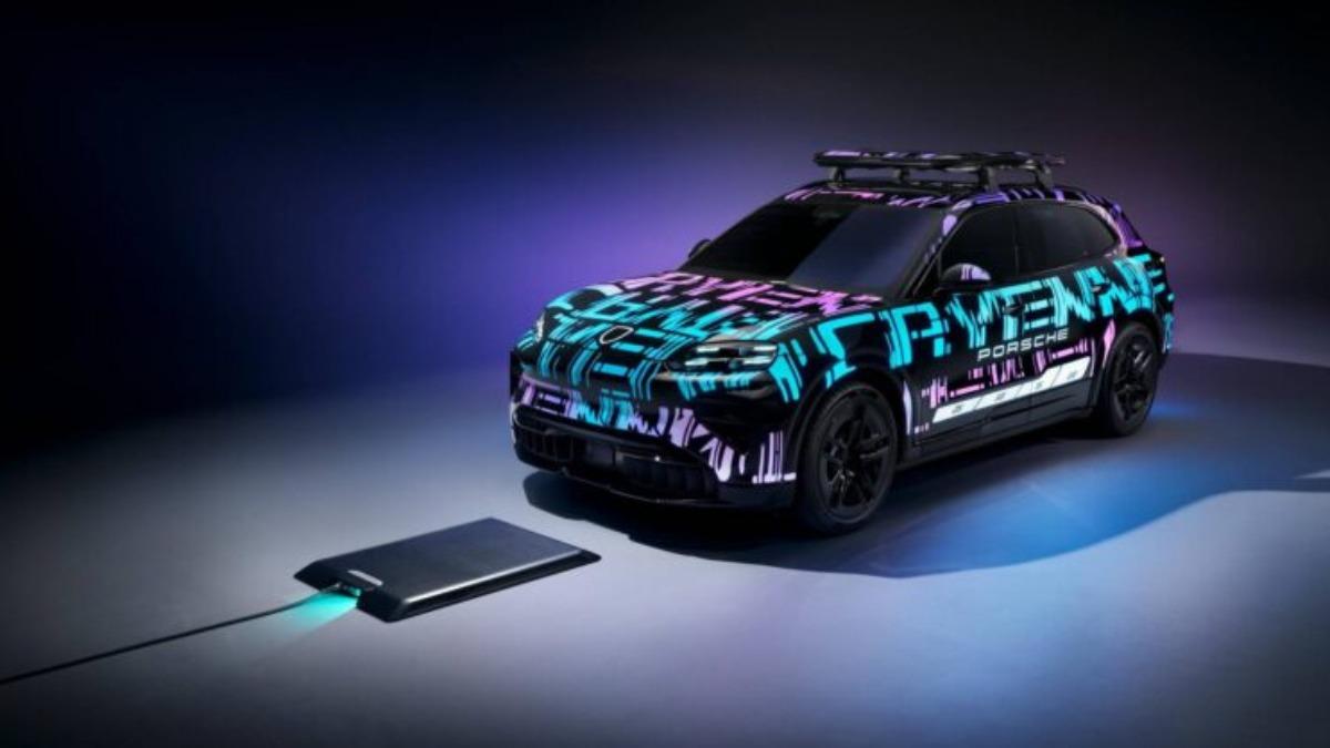 Cayenne Electric將支援功率達11kW的無線充電裝置。（圖／ Porsche提供）