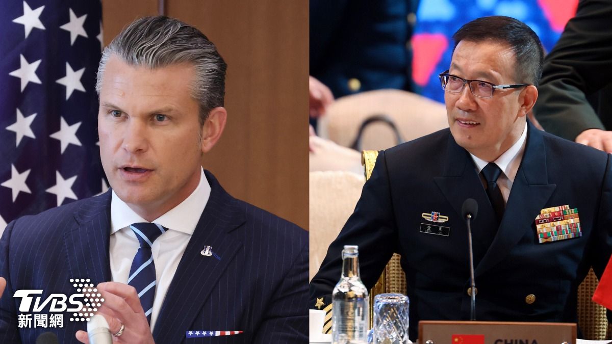 美中防長會面:赫格塞斯關切中共在台海活動 董軍要美反台獨