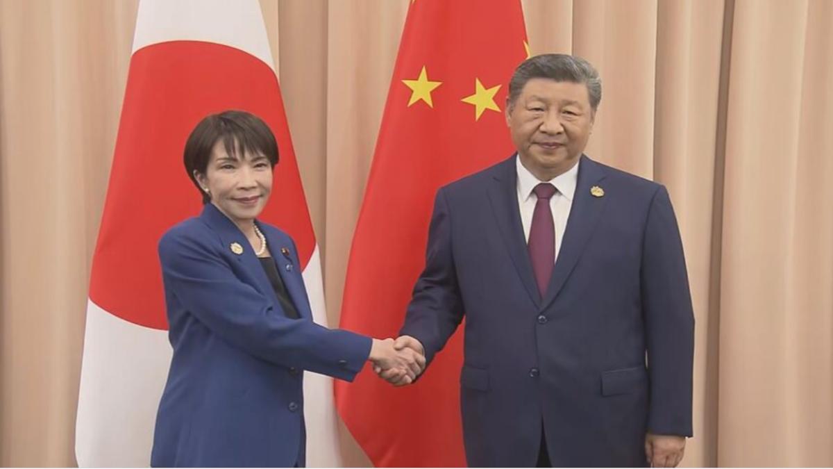 「習高會」落幕!高市早苗:中國是日本重要鄰國 習近平面無表情