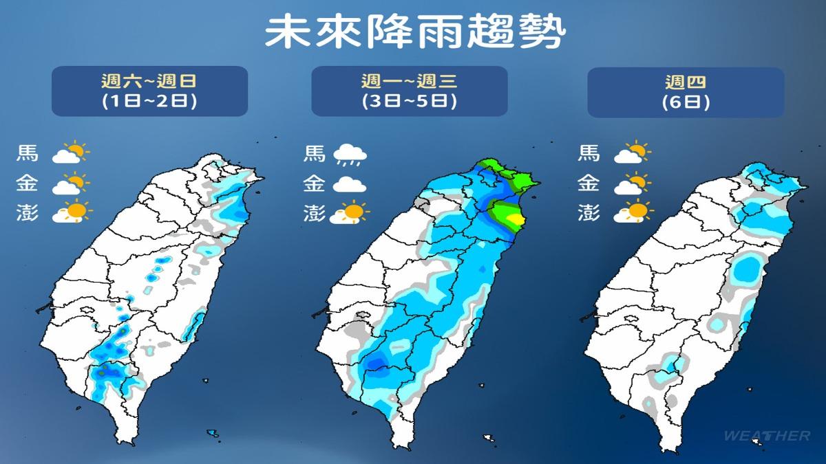 颱風動態-颱風路徑-颱風消息-一週天氣-天氣預報
