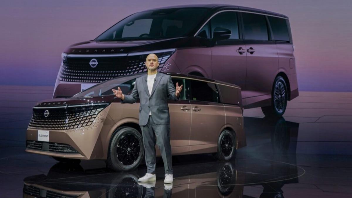 Nissan Elgrand為2025年Japan Mobility Show日本移動展,日產展區最大亮點之一。(圖/Nissan)