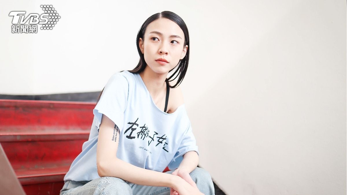 馬士媛主演《左撇子女孩》直呼榮幸。(圖/記者張哲鳴攝)