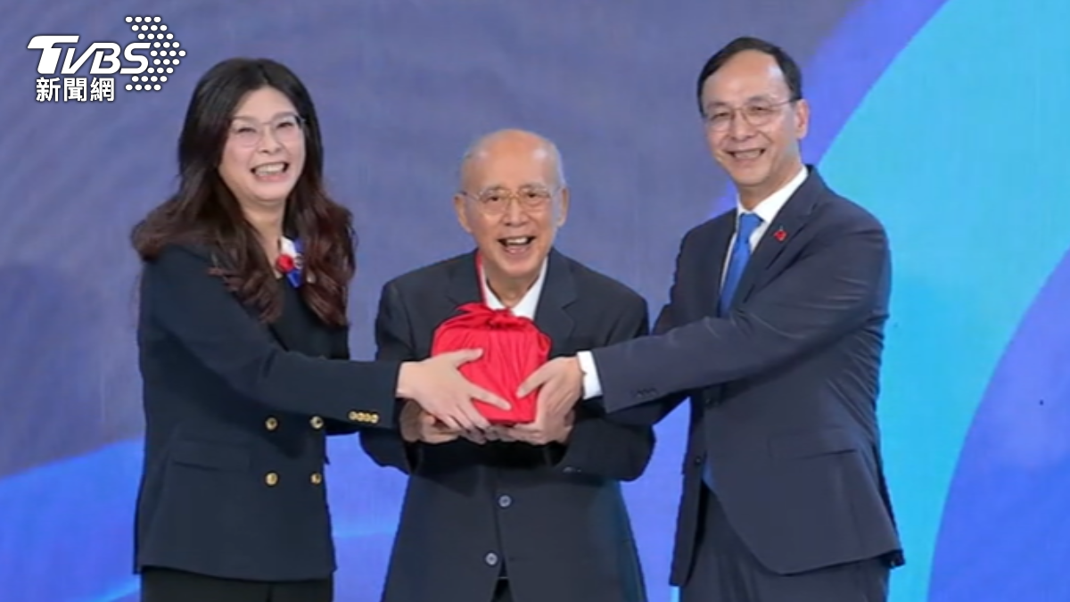 鄭麗文接掌國民黨主席。（圖／TVBS）