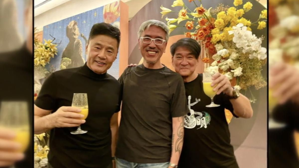 編曲大師屠穎（中)驚傳於廣州猝逝。（圖／屠穎臉書）