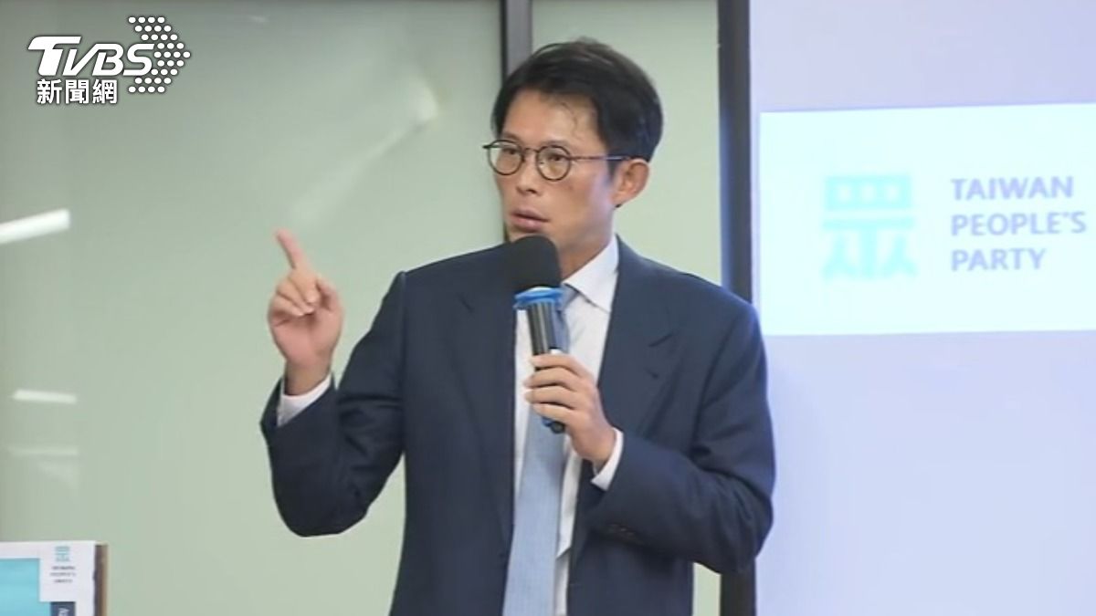 黃國昌指出,民進黨不想和在野黨合作,只有仇恨。(圖/TVBS)
