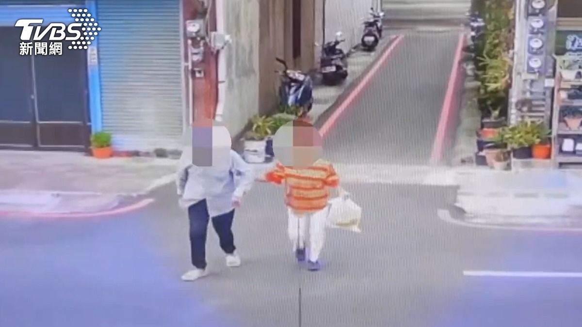 老夫妻過馬路遭撞身亡。(圖/TVBS)