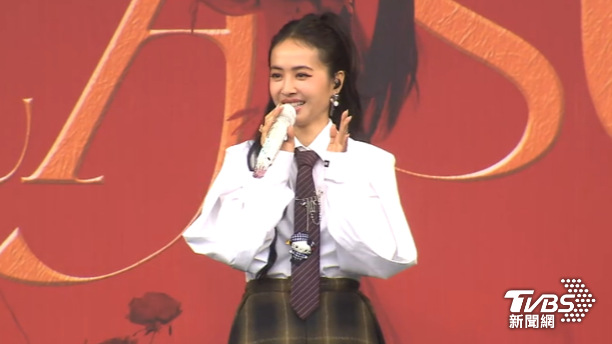 天后蔡依林睽違6年辦簽唱會。(圖/TVBS)