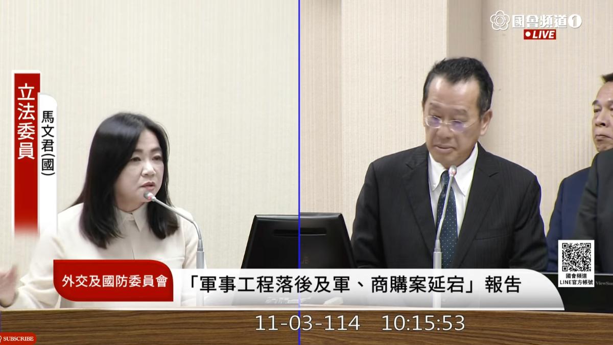 對美軍購案延宕 顧立雄喊加速督導:美方已成立專案辦公室