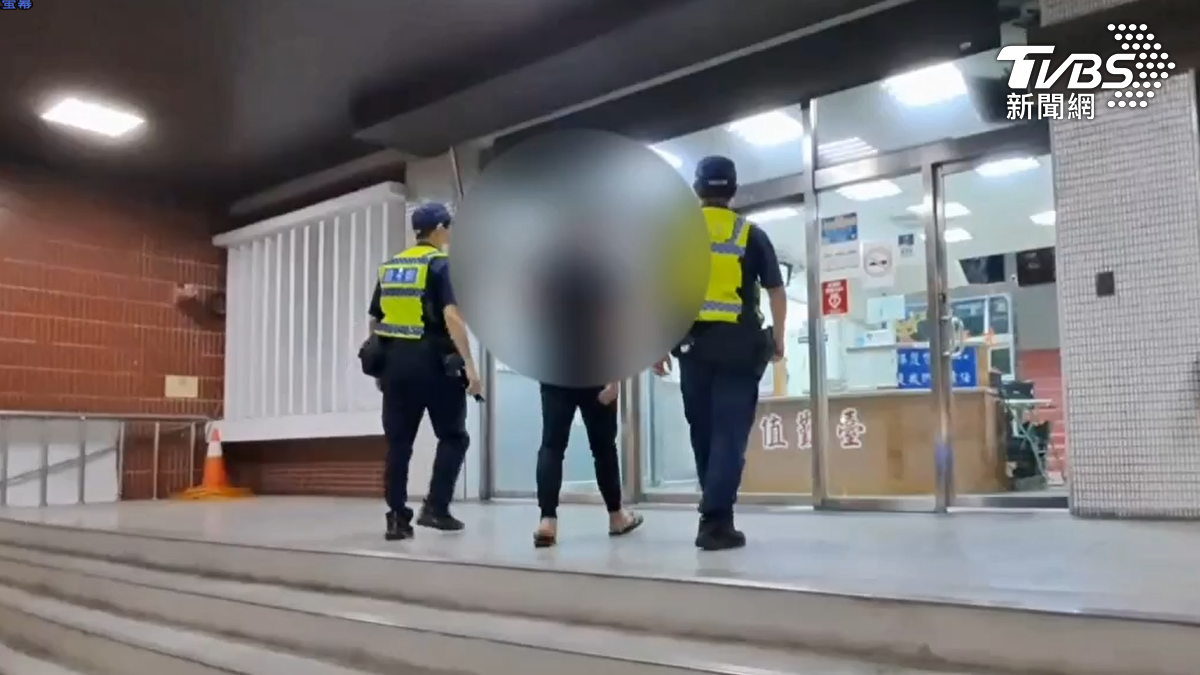 台南24歲無業男子駕駛借來的瑪莎拉蒂撞傷女騎士後逃逸，直到17小時後才到案。（圖／TVBS）