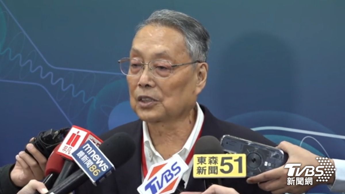 宏碁集團創辦人施振榮也直言很關注輝達台灣總部。(圖/TVBS)