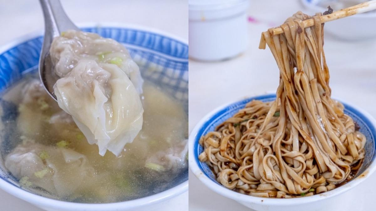 「文昌炸醬麵」是傳承30年在地古早味麵店,份量大又好吃。(圖/桃桃's旅人手札提供)