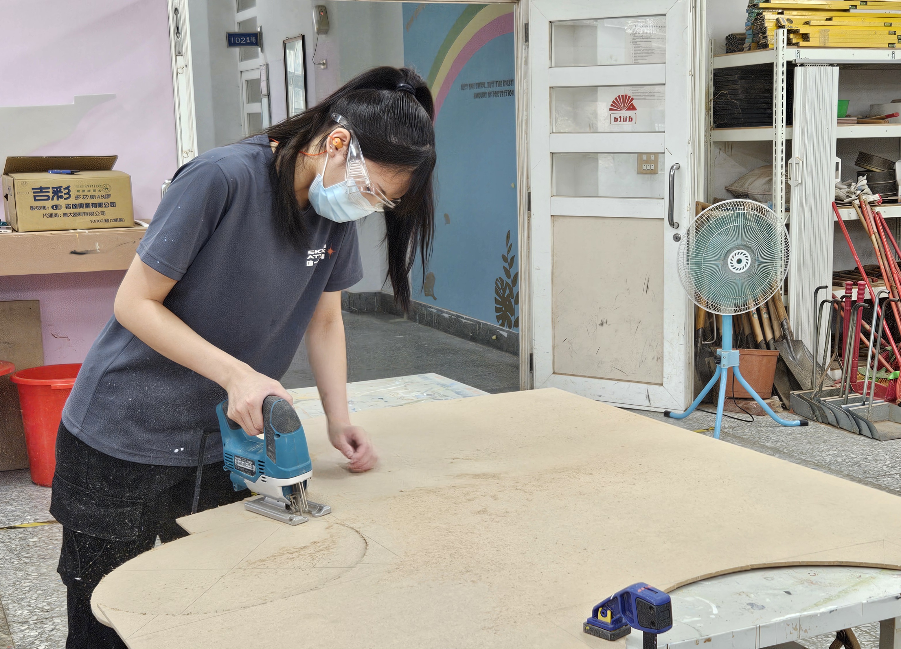 技職女力發光!大甲高工學生林子捷獲113年全國技能競賽「展示設計」職類金牌。