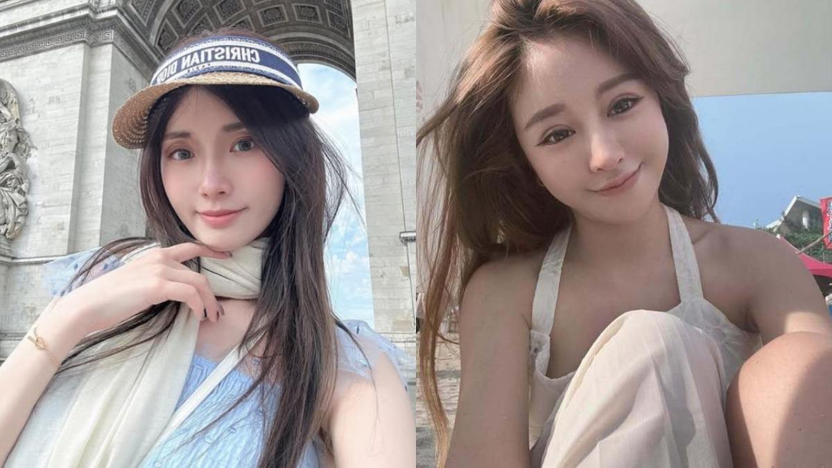 謝薇安(左)奔赴馬來西亞處理好友後事。(圖/翻攝自謝薇安、謝侑芯IG)