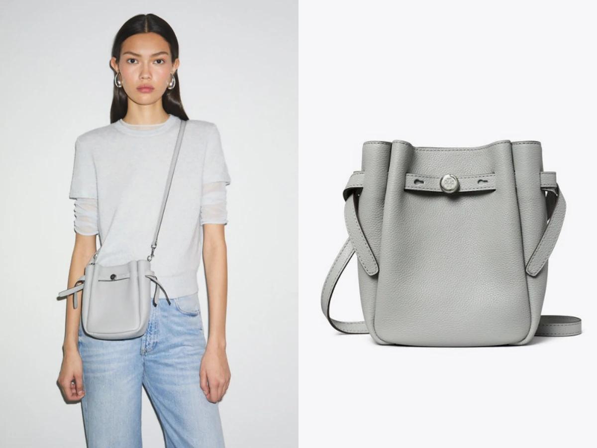 TORY BURCH Romy 小型水桶包。(圖/TORY BURCH官網)