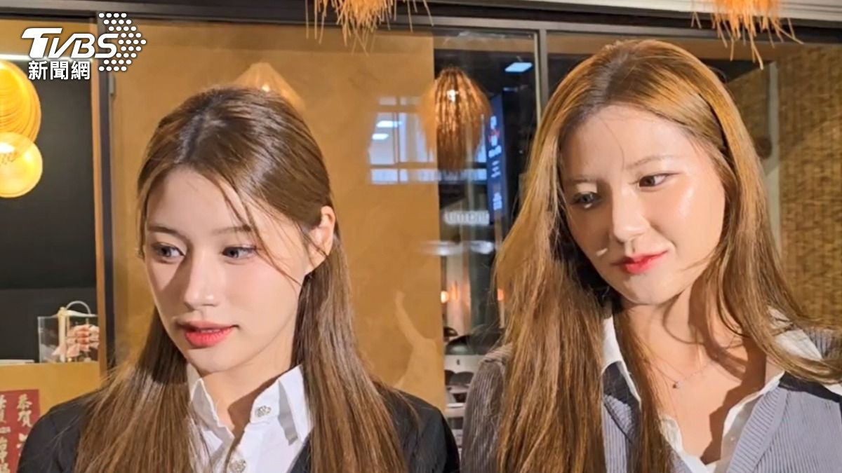韓援再襲台,金海莉、李藝斌當店長,粉絲嗨爆。(圖/TVBS)