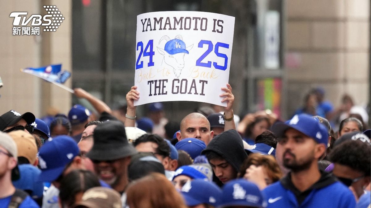 挑戰大聯盟第2年,已有球迷將山本由伸視為GOAT(史上最佳)。(圖/達志影像路透社)