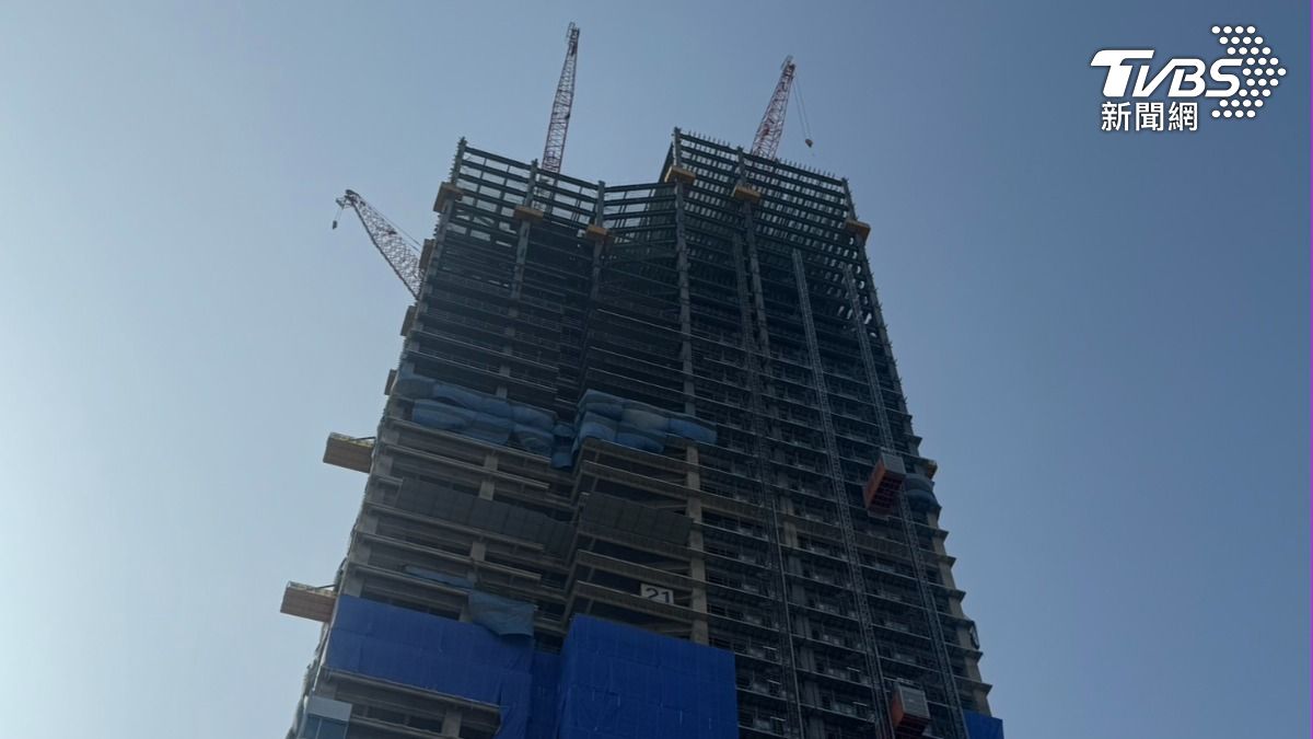 高雄新建BOT案工人高處跌安全網死亡 勞工局勒令停工