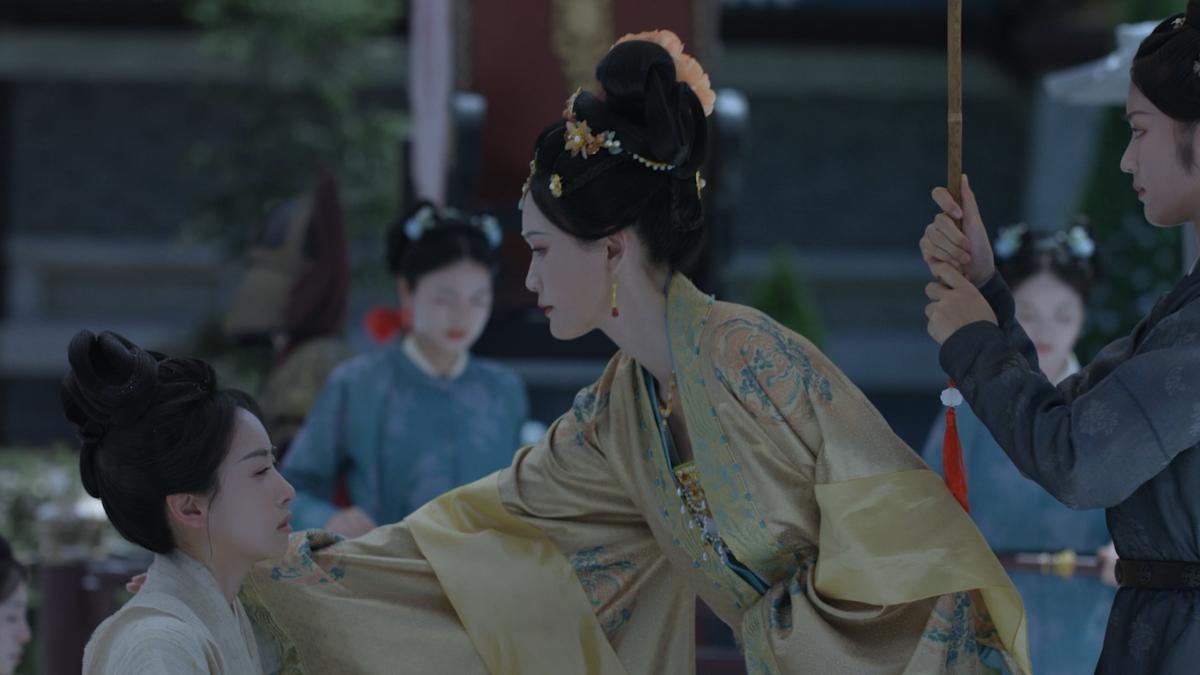 女星陳喬恩在《山河枕》飾演霸氣十足的長公主。（圖／Disney+提供）