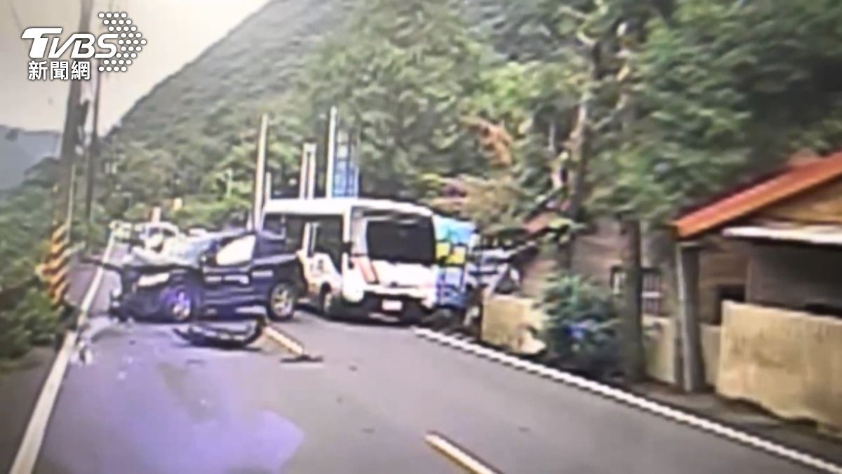 台大畢業準醫生入偏鄉衛教育車禍 自撞電桿重傷恐面臨癱瘓風險。(圖/TVBS)