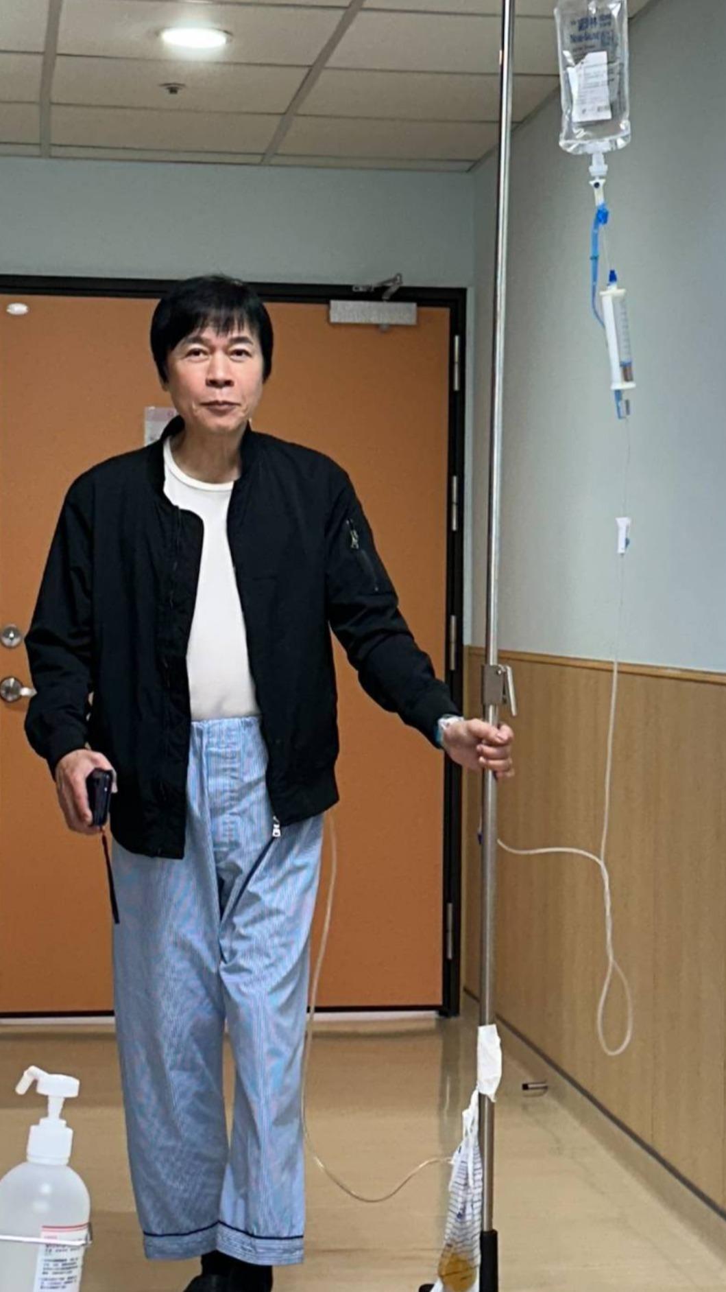 洪榮宏恢復順利,已出院返家休養。(圖/翻攝自洪榮宏臉書)