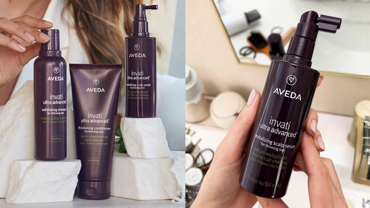 AVEDA「蘊活煥欣系列」,融合質感香氛,邊按摩邊紓壓,讓頭皮與身心都放鬆。(圖/翻攝自@avedataiwan ig)