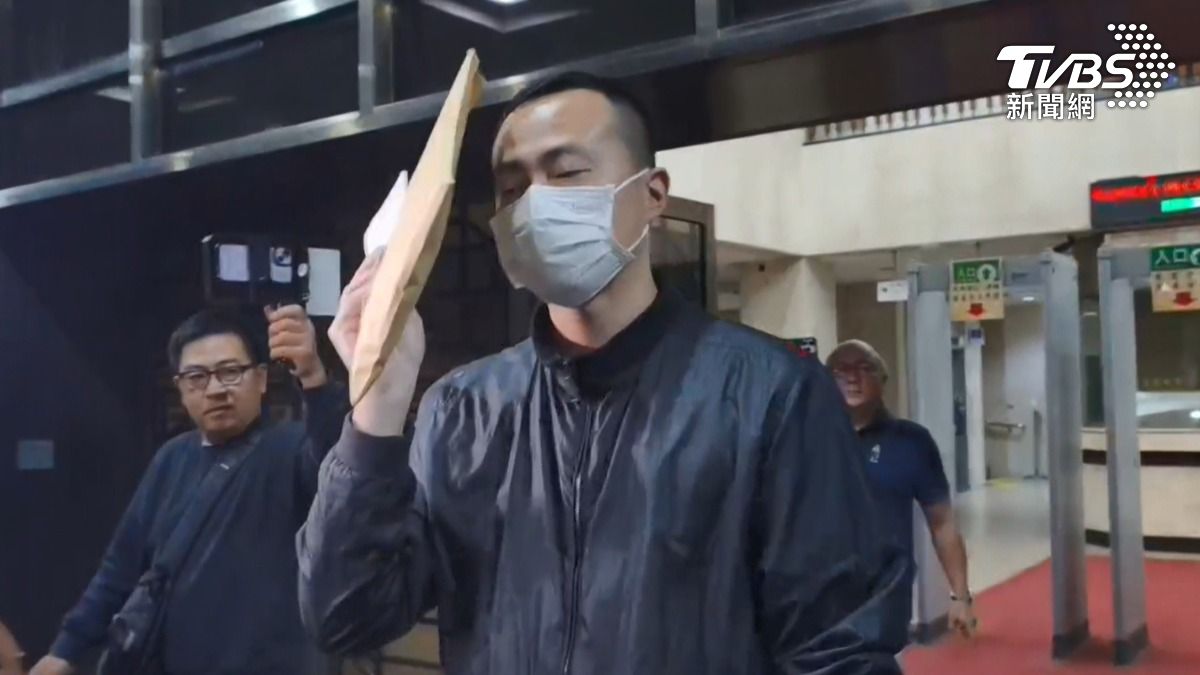 尼爾公司總經理林揚茂涉洗錢50萬交保。(圖/TVBS)