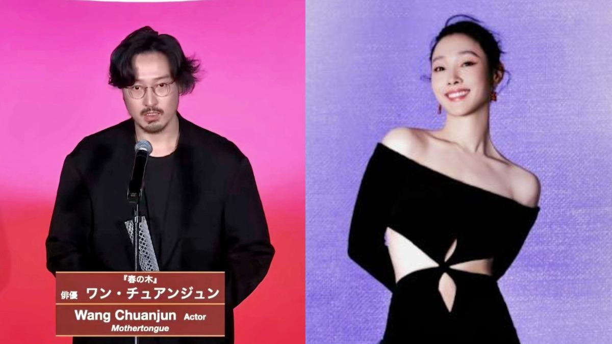 王傳君奪影帝,白百何先喊:還能這麼操作?(圖/翻攝東京影展 白百何微博)