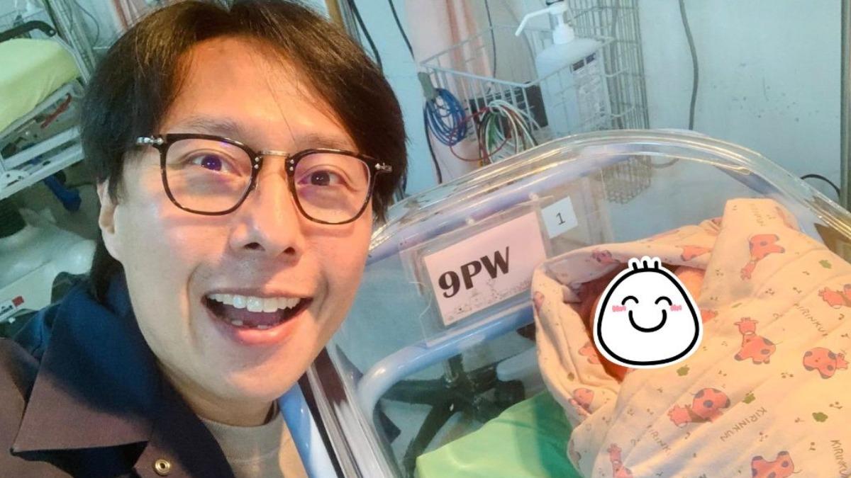 廣播金鐘得主張啟樂晉升「港仔台爸」!喜獲千金感動淚謝老婆