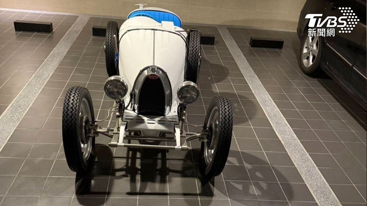 查扣賽道之王Bugatti Typ35,全台限量6台(圖/調查局提供)