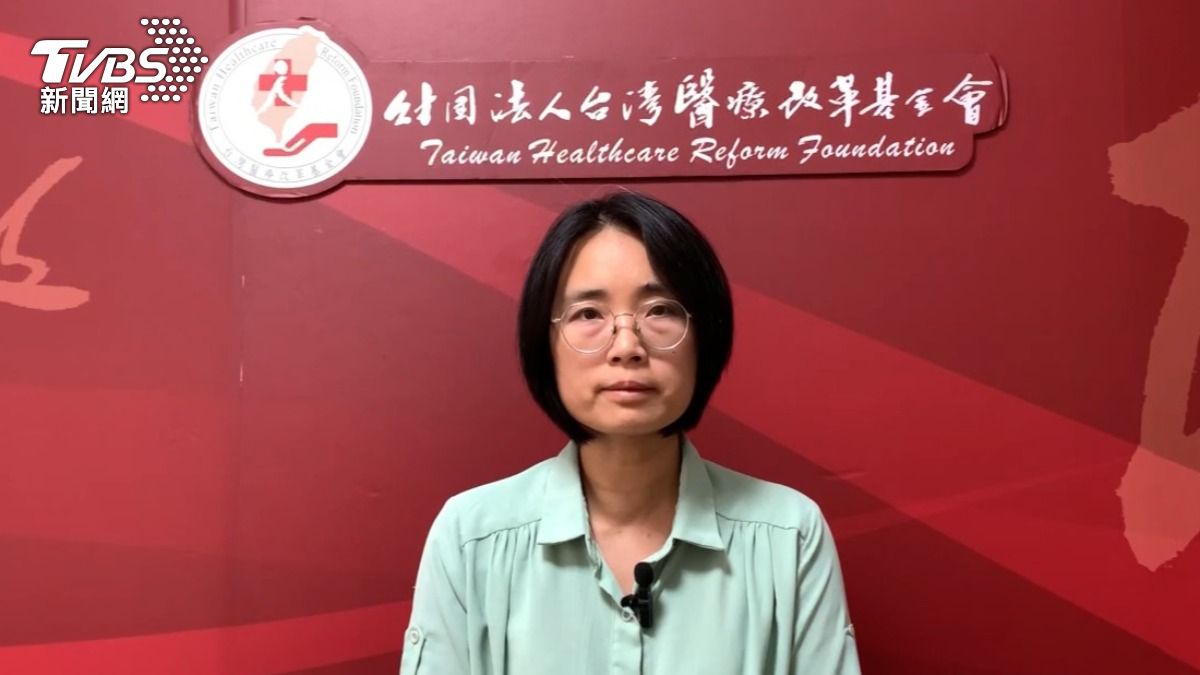 財團法人台灣醫療改革基金會執行長林雅慧。(圖/TVBS)