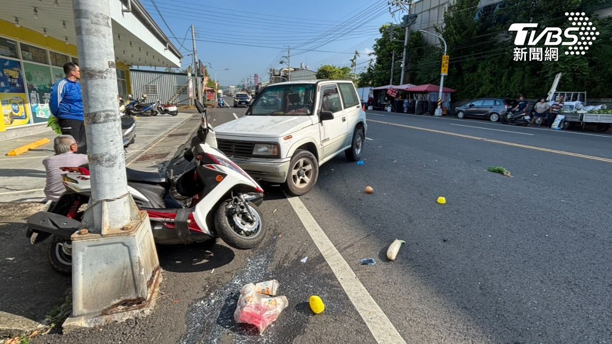 嘉義女鬼切喪命!遭後車捲輪下「腹部遭輾」 又拖撞男騎士