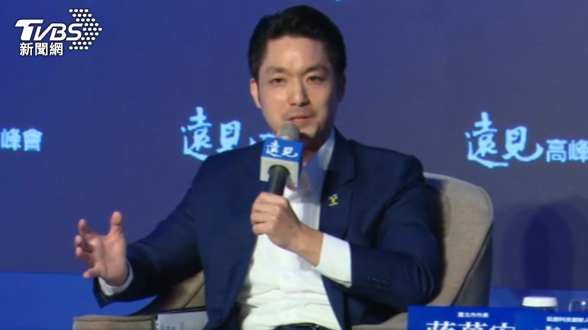 曝和輝達財務長碰面！　蔣萬安談「台灣政情」。（圖／TVBS）