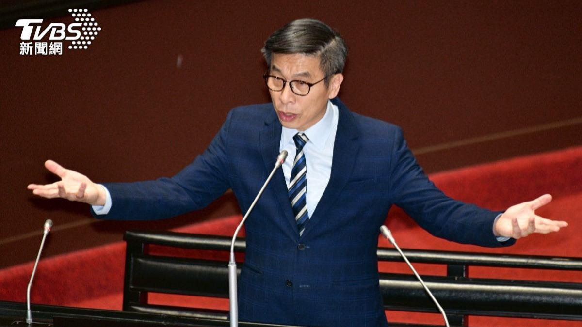 民進黨立委鍾佳濱。(圖/TVBS)