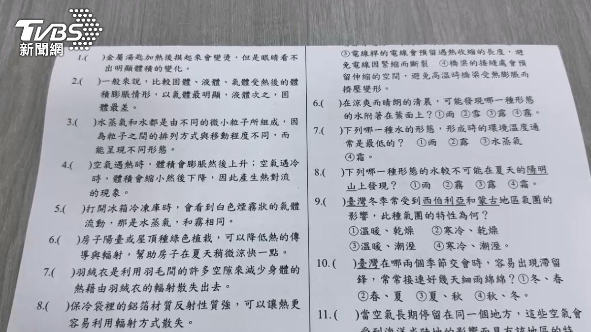 台南一所國小發生誇張的作弊事件,一名小六代課老師,在改段考考卷時,被學生抓包,四個班有三分之一的考卷被竄改,但當事老師否認(圖/TVBS)