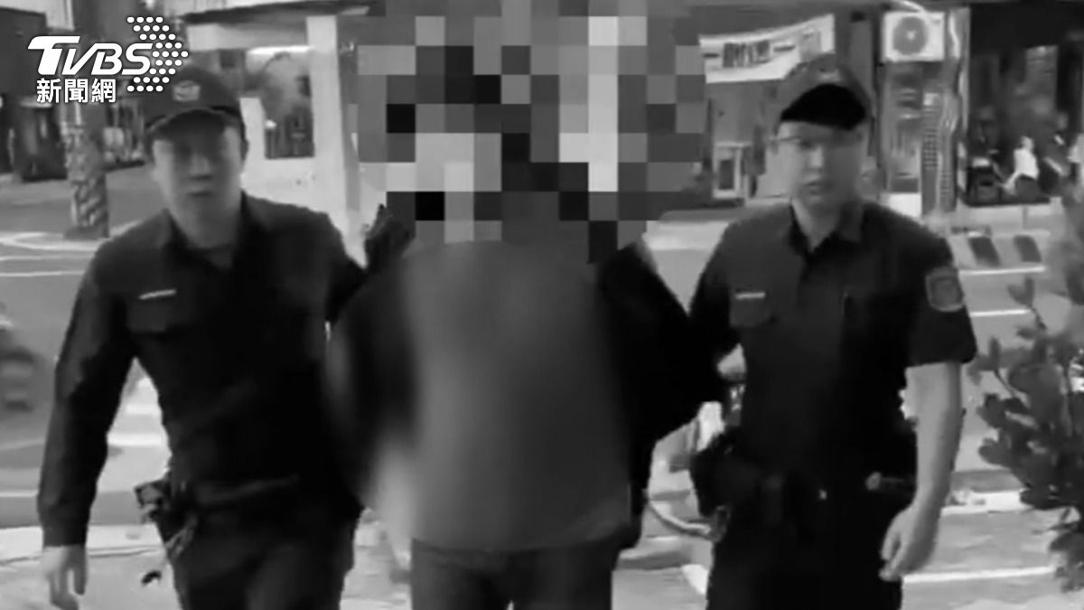 為千萬信託糾紛持刀砍死姊，嫌犯落網稱「太衝動」。（圖／TVBS）