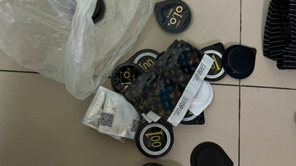 抓到應召站，女玩躲貓貓遭逮竟回我在睡覺。（圖／警方提供）