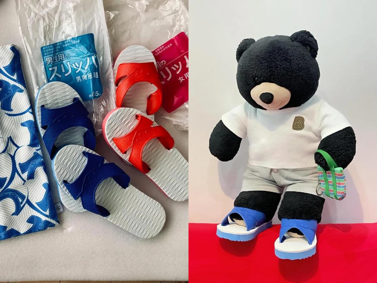 台灣藍白拖在日本人眼中是充滿故事的文化象徵。（圖／翻攝自Threads@kanikurazo、1004mama8282）