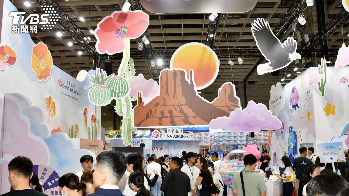ITF台北國際旅展今(11/7)日於台北南港展覽館登場。(圖／胡瑞麒攝)