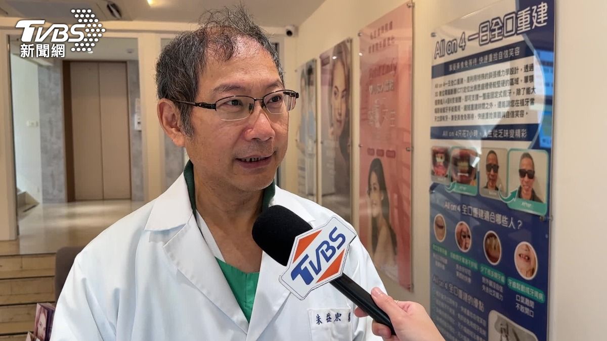 中山醫院院長朱益宏力挺健保改革,表示漲保費勢在必行,否則將持續壓縮到點值。(圖/TVBS)
