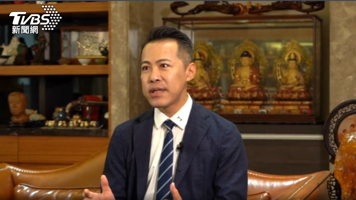 明昌國際董事長 張庭維 (圖/李皇龍拍攝)