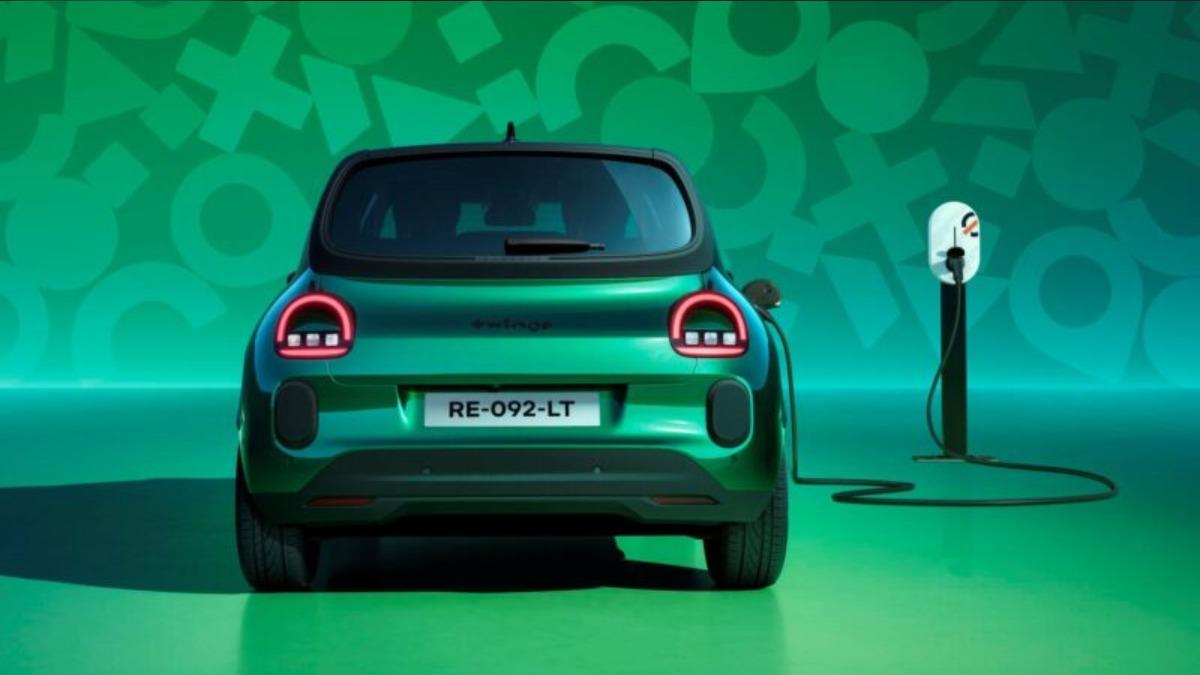 Twingo的電池容量僅27.5kWh,從10%充至80%可在30分鐘完成。(圖/Renault提供)
