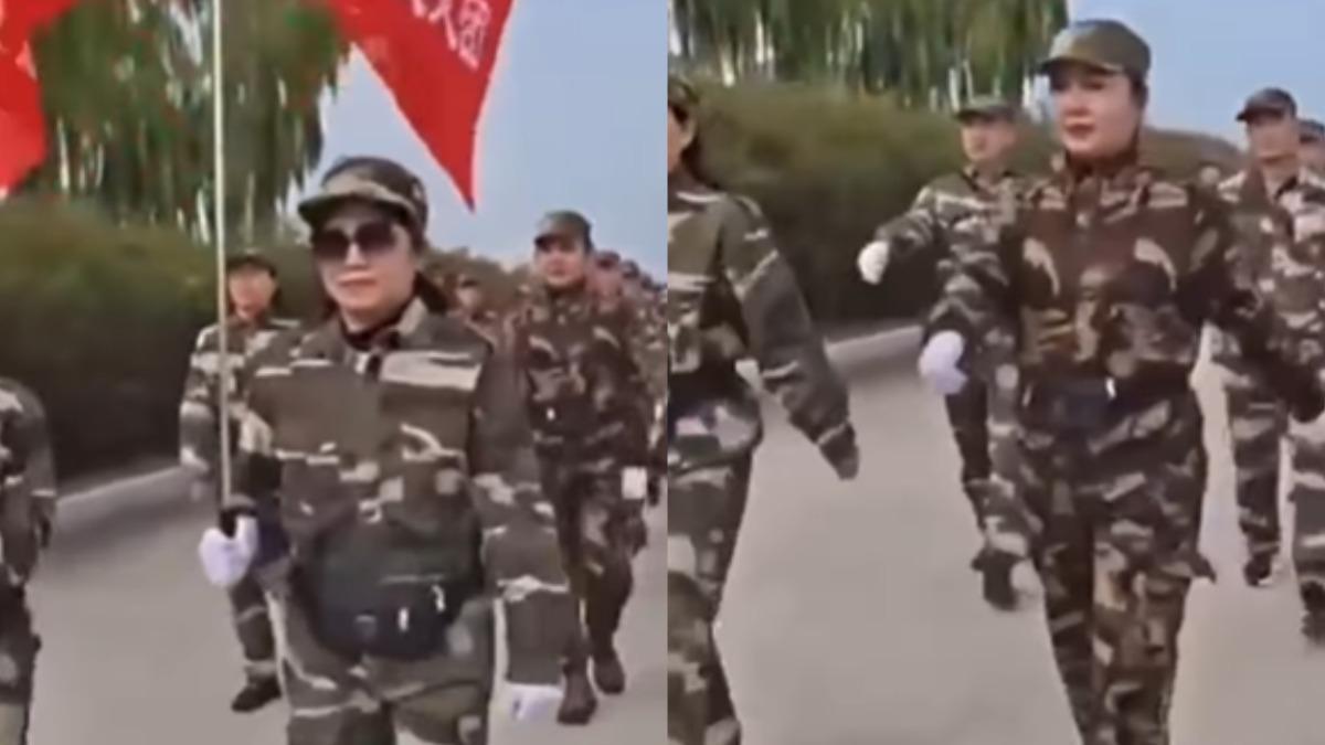 陸客首爾「迷彩裝」趴趴走!網批來行軍嗎太超過 韓媒:僅健行遊覽