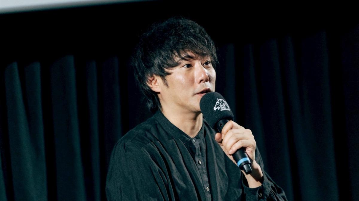 藤井道人為新片《港口天光》來台宣傳。(圖/金馬執委會提供)